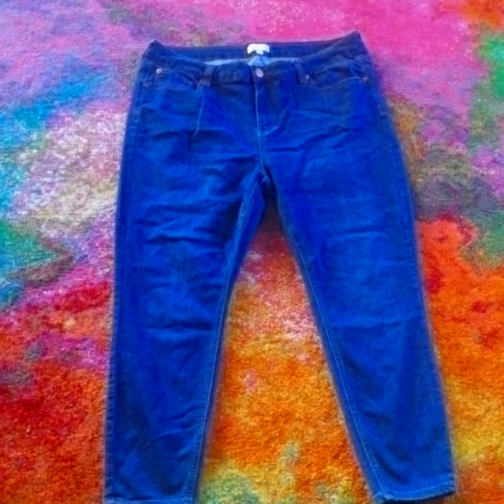 Molly &Isadora size 18W jeans like new